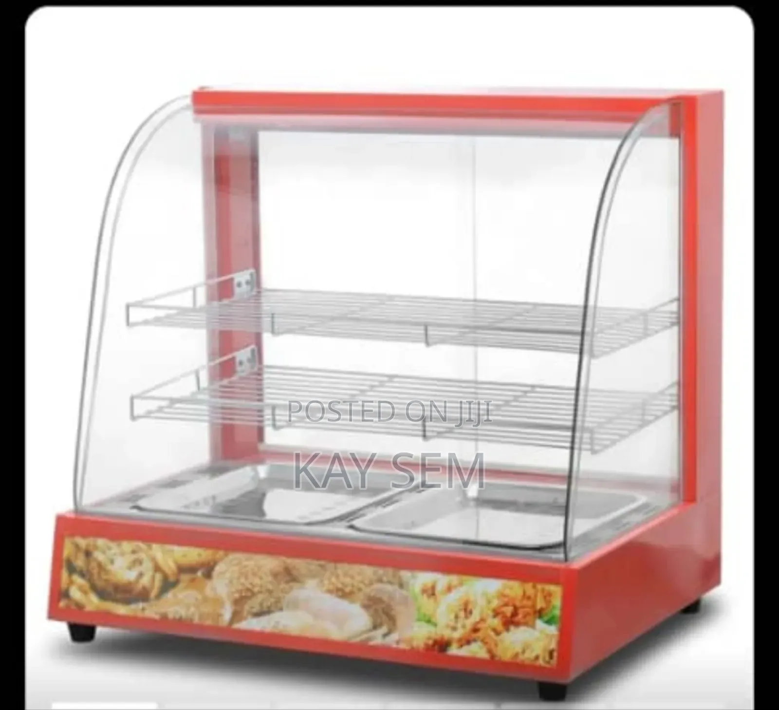 Food Display Warmer 2 Trays