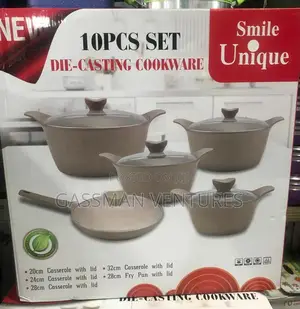 10pcs Quality Die-Casting Cookware