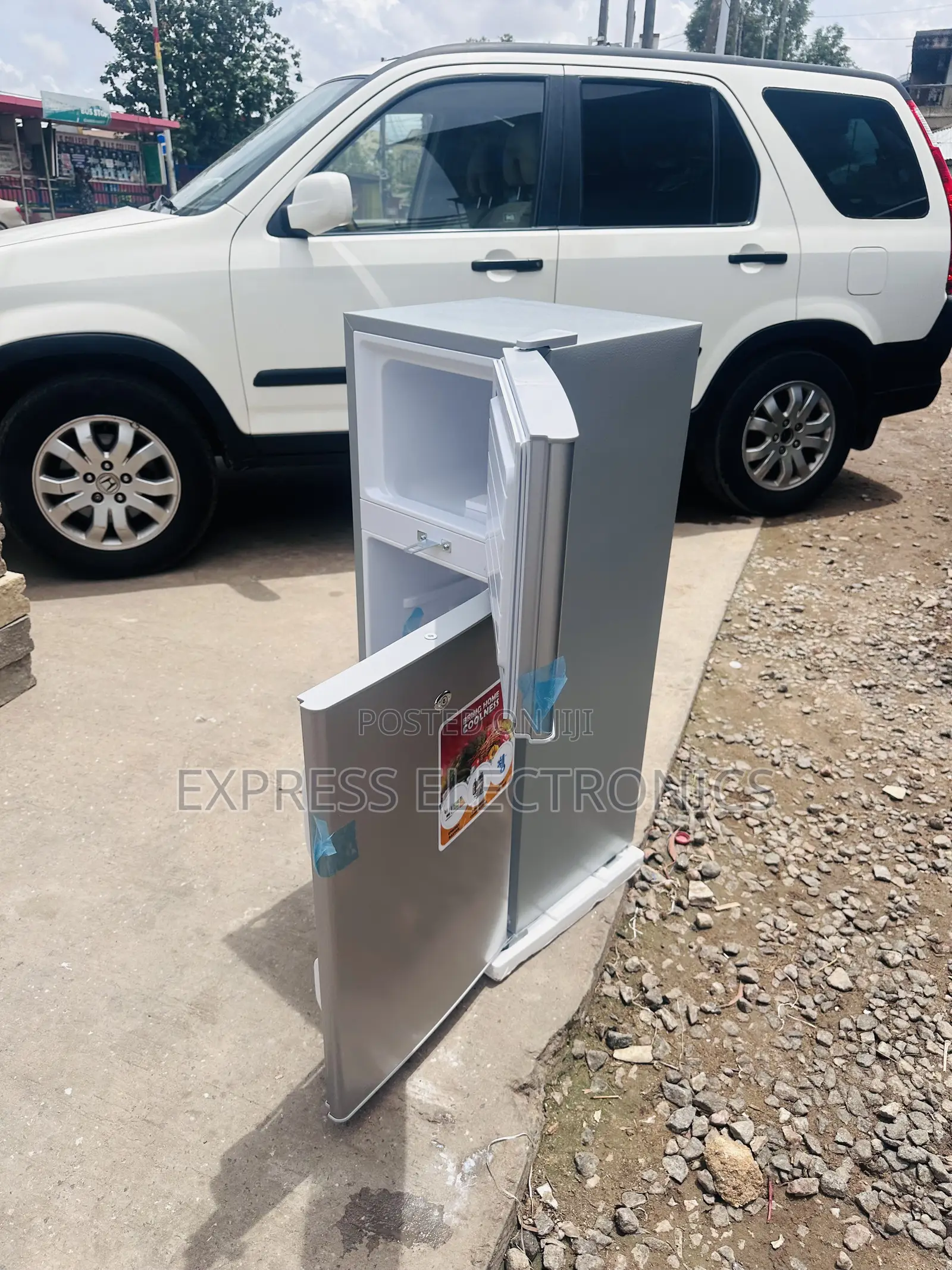 Get a New Zara 135fl Double Door Fridge