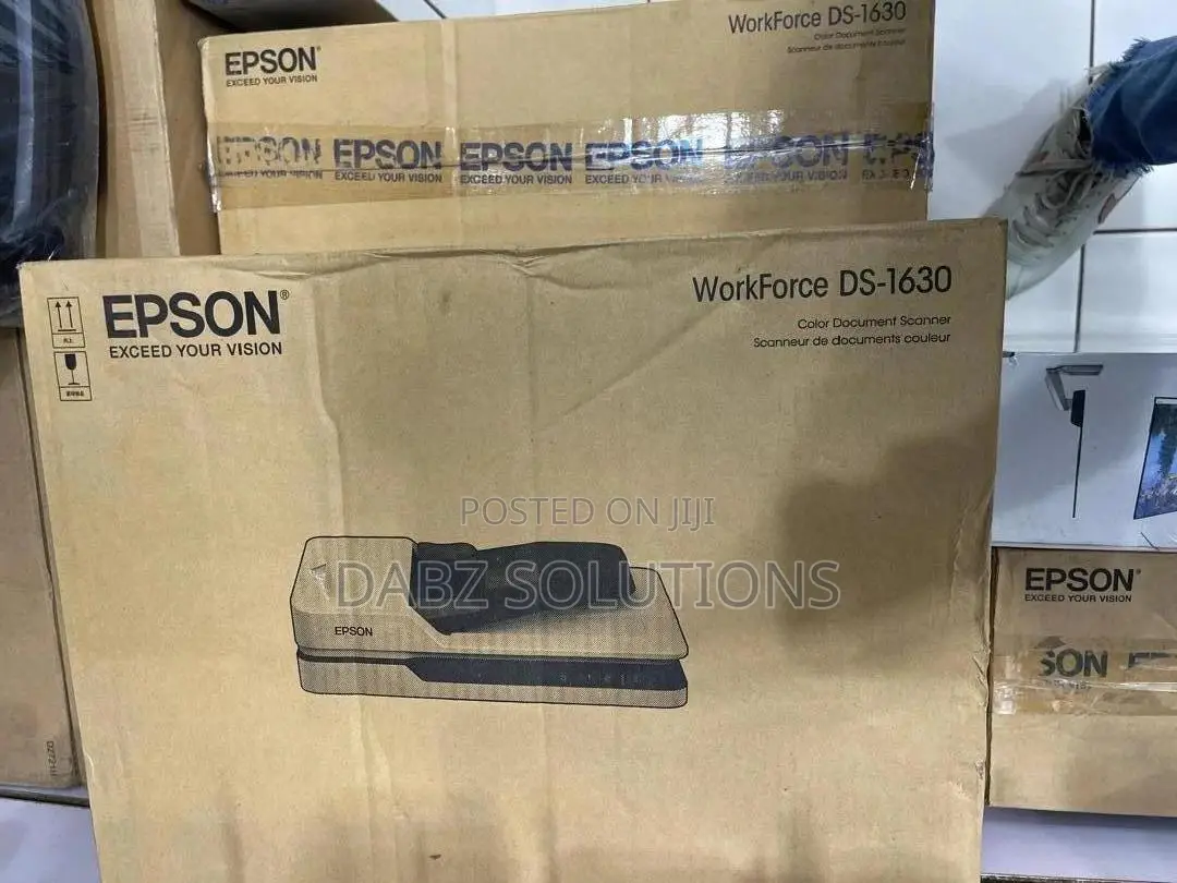 Epson Ds-1630 Flatbed Color Document Scanner