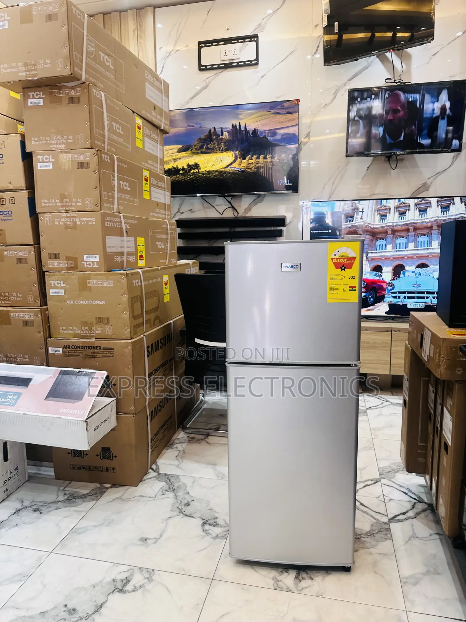 Very Cool Price Nasco Double Door Fridge Nasd-13fl