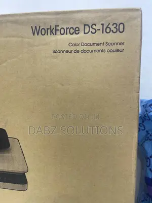 Epson Ds-1630 Flatbed Color Document Scanner