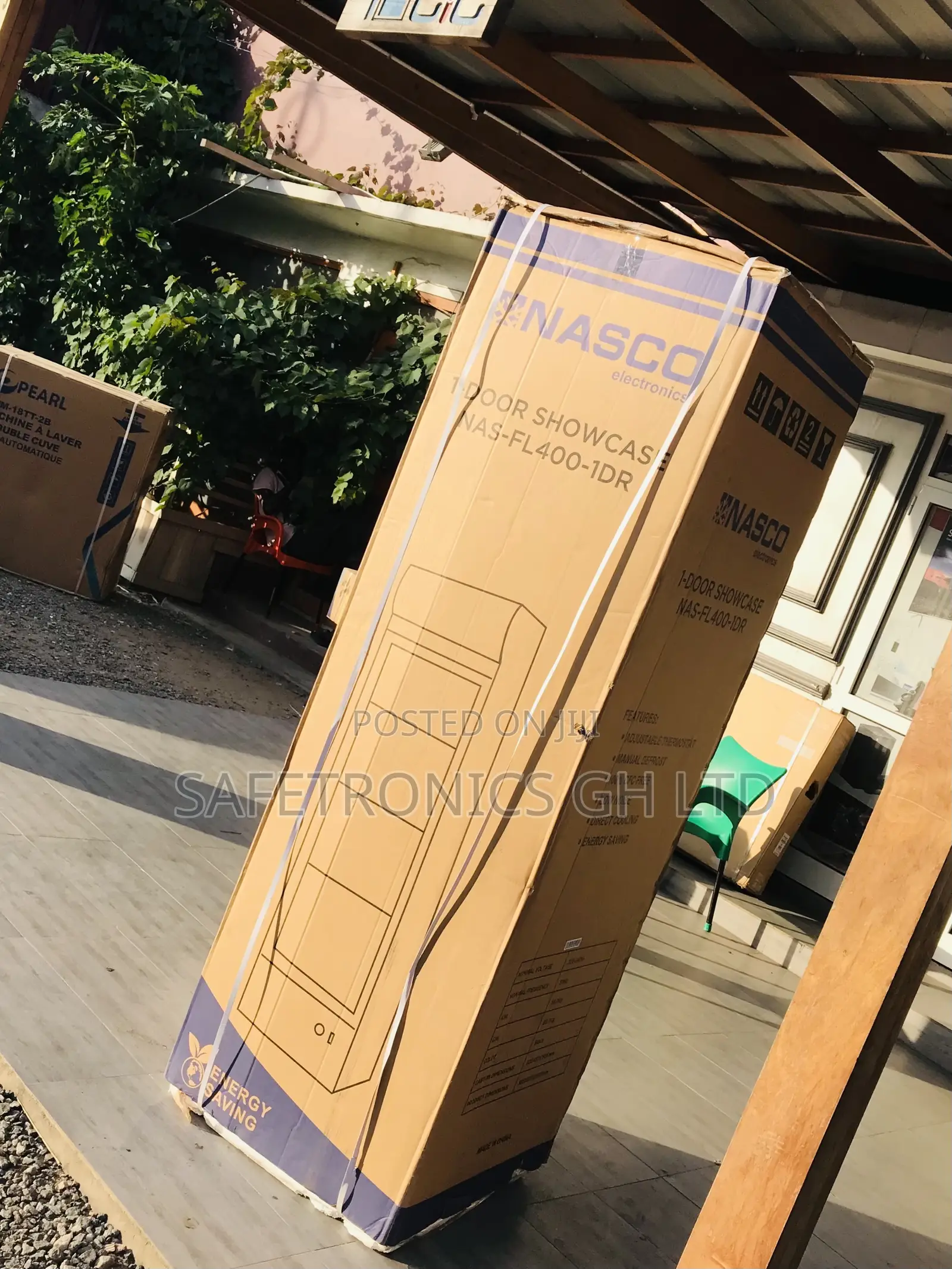 Display Glass Nas-Fl400-1dr Singledoor Showcase Fridge