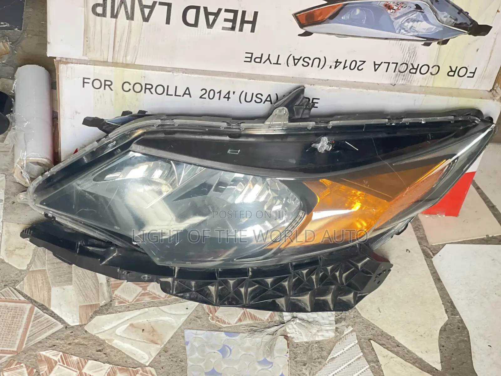 Civic 14 Headlight One Door Left Side