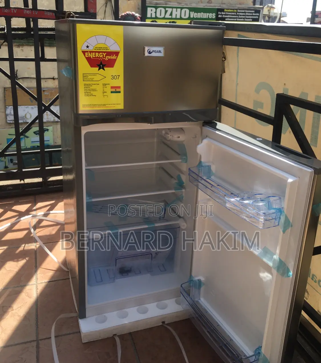 Pearl Double Door Fridge 163T