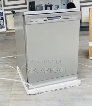 Elegantly Designed Midea Electric Dishwasher(Gray).