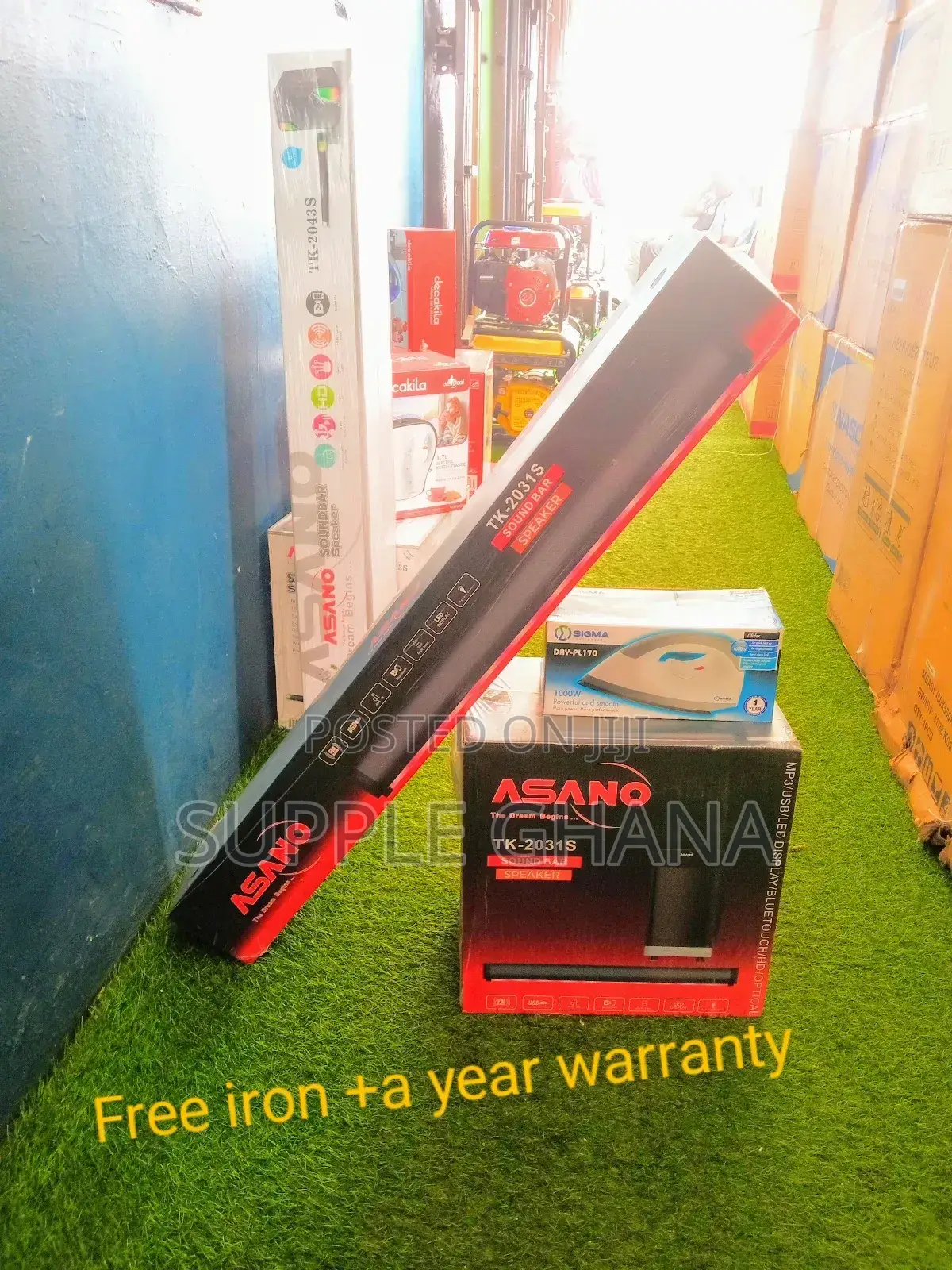 (Tk-2031s ) SOUND BAR SPEAKER Free Iron Sound Bar Speaker 