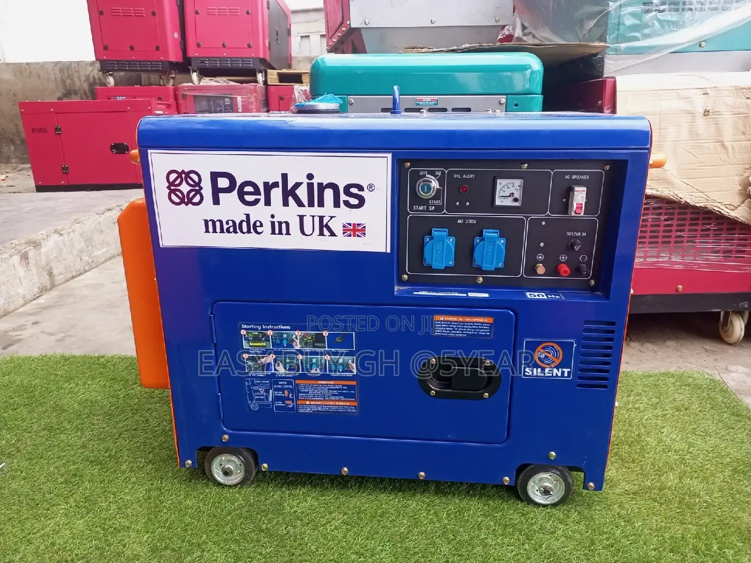 Brand New Perkins UK Made Generator 10kva Generator