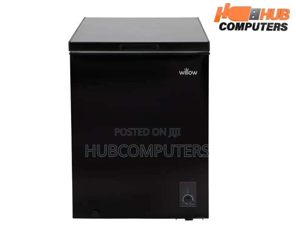 Willow W142cfb 141l Chest Freezer - Black
