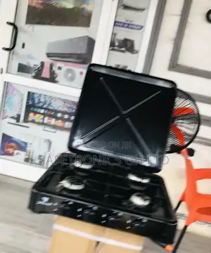 Long Lasting Black Yucel 4 Gas Stove Tabletop 