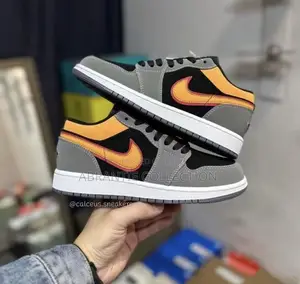 Nike Air Jordan 1 Low Grey/Orange