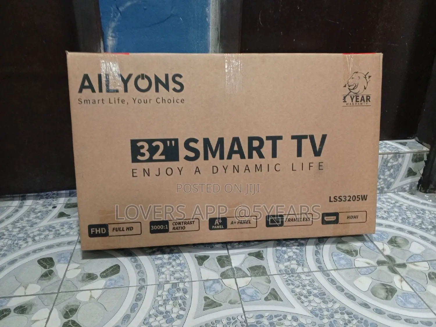 Ailyons Smart Television Television TV 32inches Quality