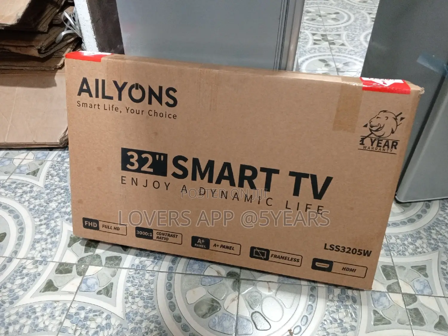 Ailyons Smart 32inches TV Television Television Affordable