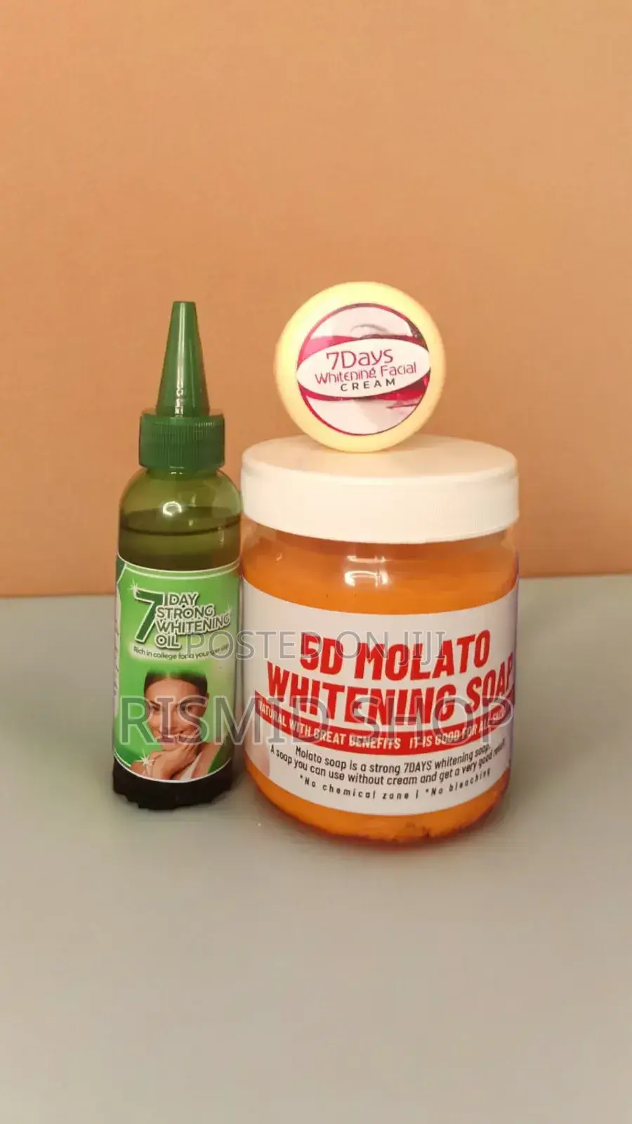 5D Molato Soap Plus 7 Days Cream,Strong Whitening Oil (5464)