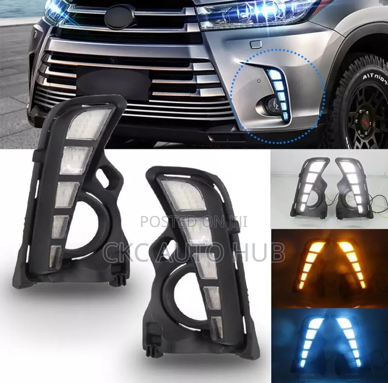 Highlander 2017 2018 2019 LED Foglight