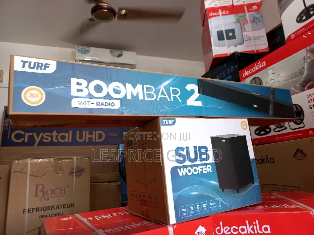 Turf Boom Sound Bar With Inbuilt Radio