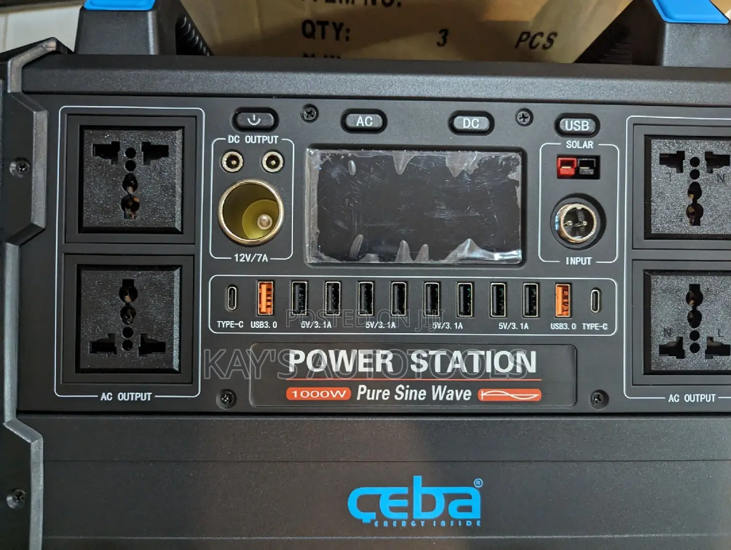 High Quality Lifepo4 1200w Solar Power Station