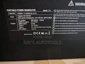 High Quality Lifepo4 1200w Solar Power Station