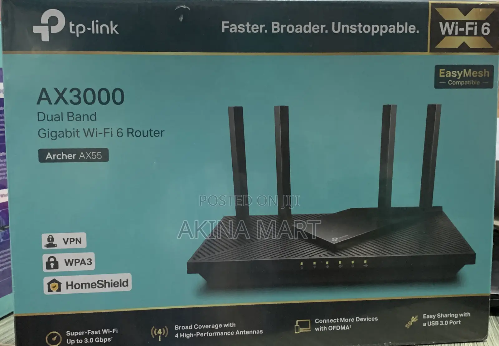 Archer Ax55 Gigabit Wi-Fi 6 Router
