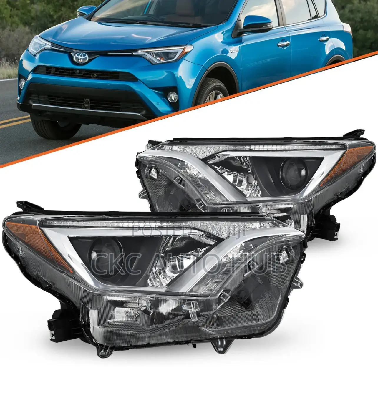 Rav 4 2016 2017 Headlight