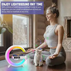 Wireless Fast Charger With Bluetooth Speaker,Smart Alarm