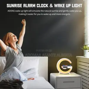 Wireless Fast Charger With Bluetooth Speaker,Smart Alarm