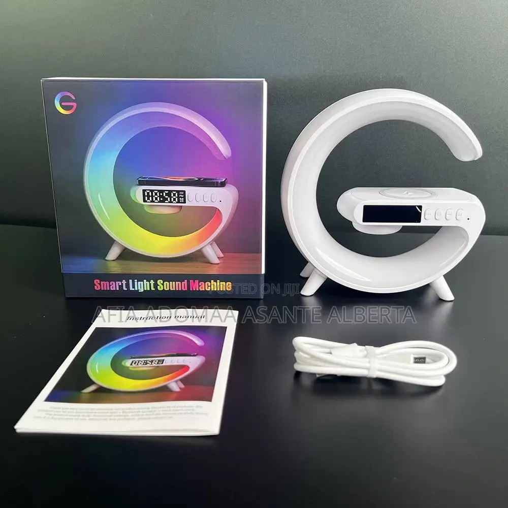 Wireless Fast Charger With Bluetooth Speaker,Smart Alarm