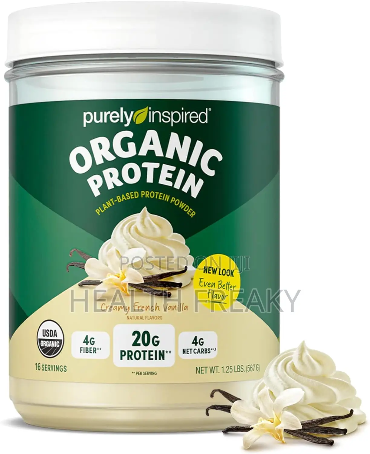 Organic Plant Protein Purely Inspired Vegan Plant Protein