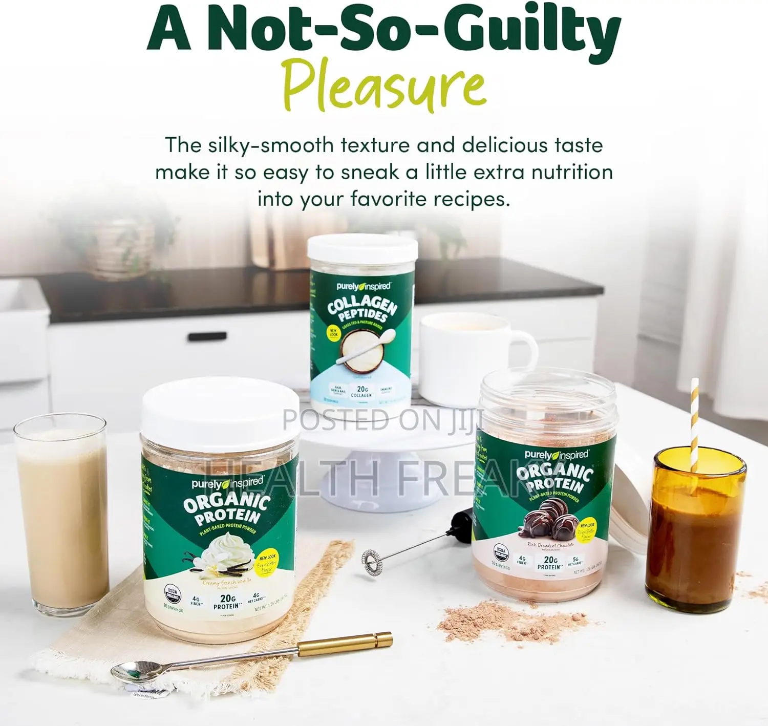 Organic Plant Protein Purely Inspired Vegan Plant Protein