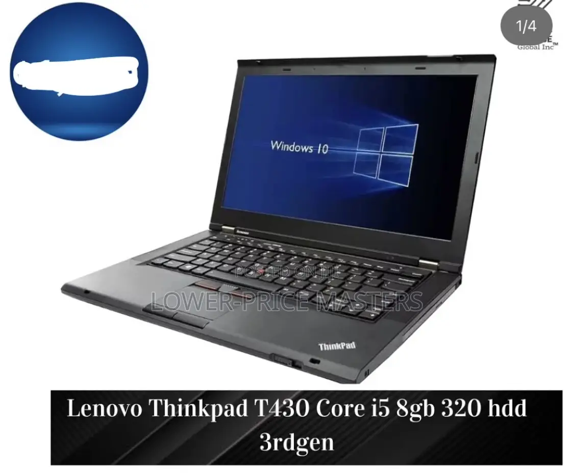 New Laptop Lenovo ThinkPad T430 8GB Intel Core I5 HDD 320GB