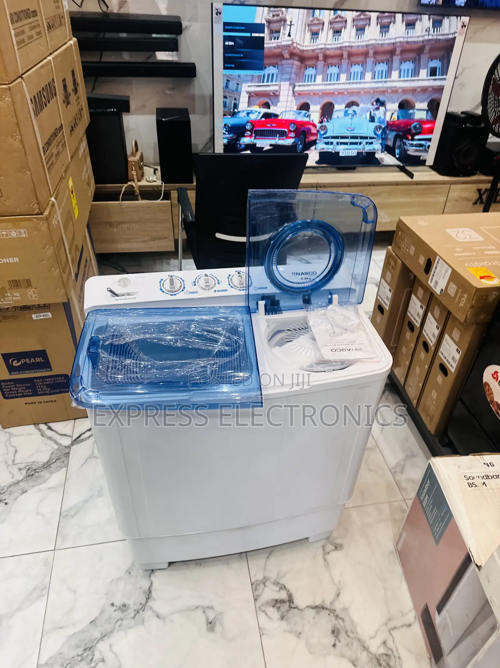Nasco Semi Automatic 7kg —- Washing Machine