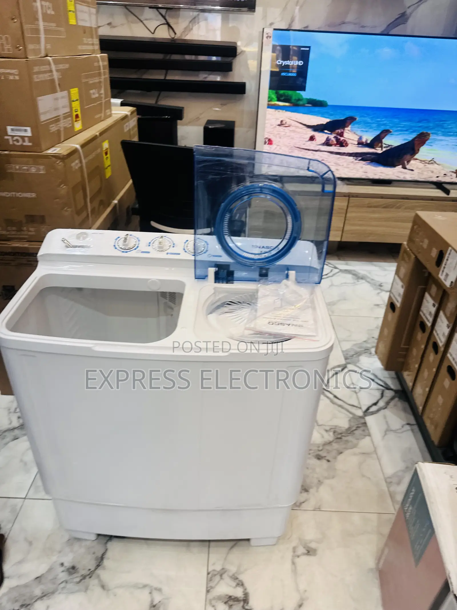 (Wash and Spin) 8kg Topload Twintub Nasco Wm