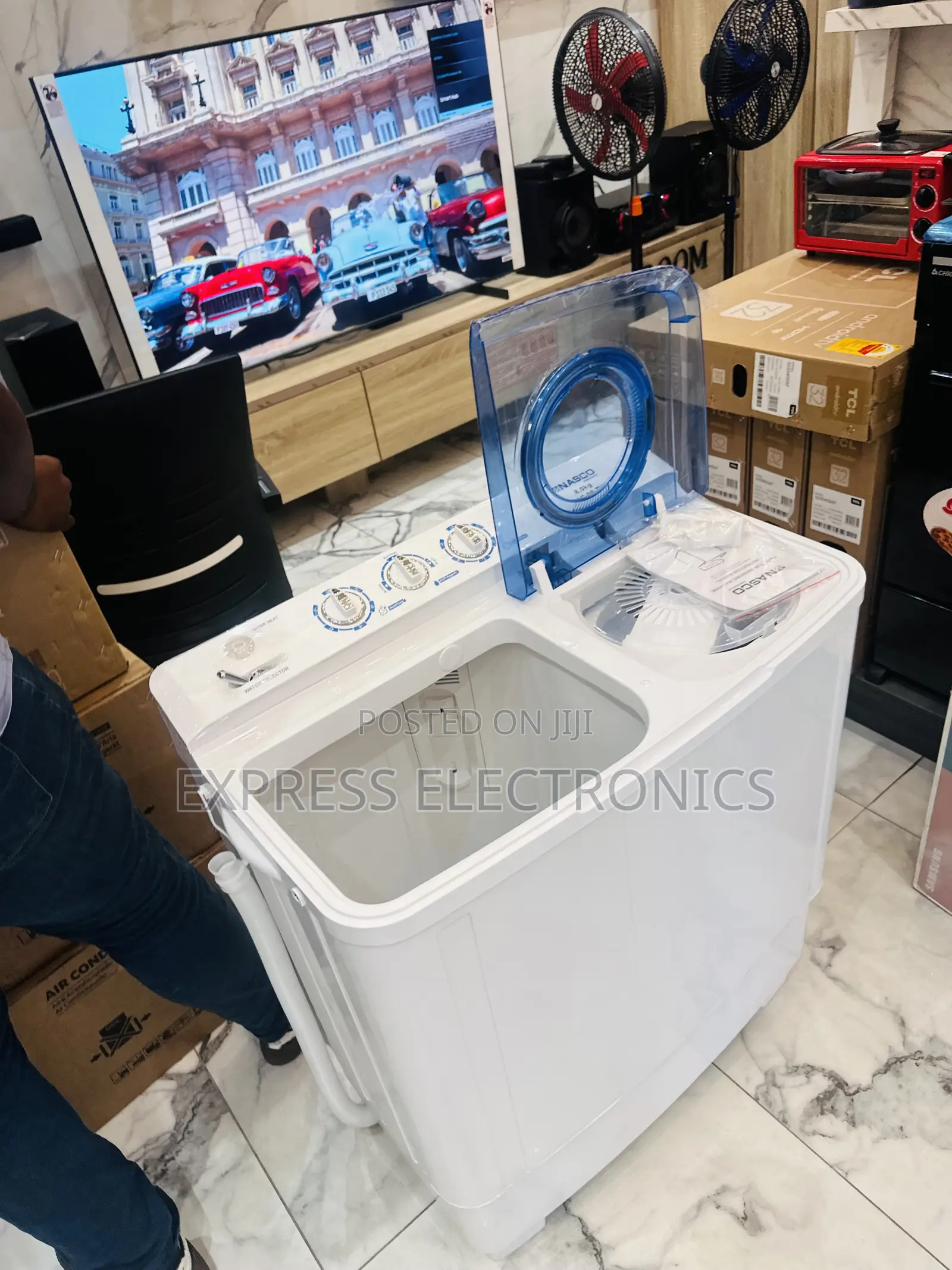 8kg Topload Semi. Auto Topload Nasco