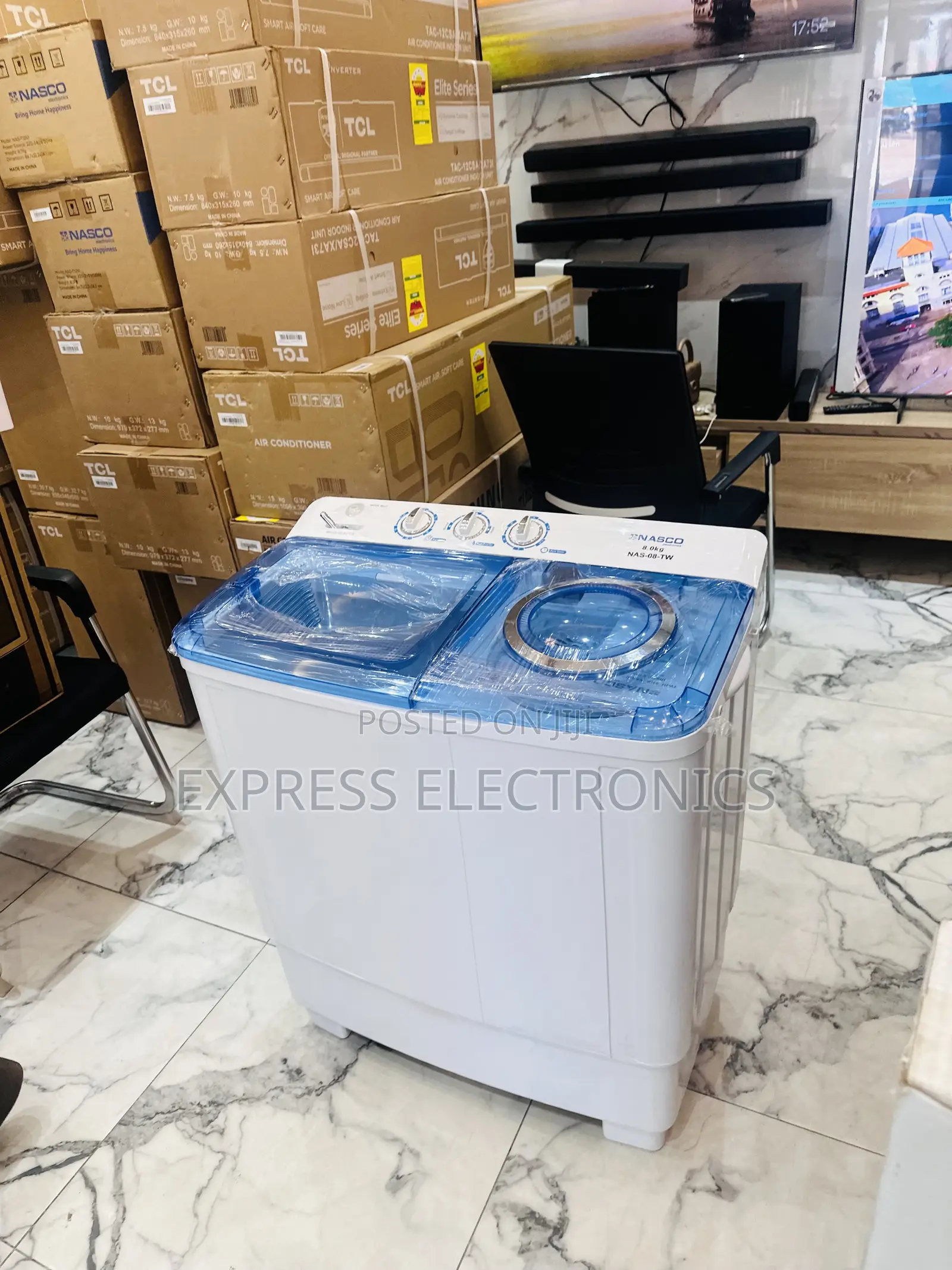 Transparent Lid Cover (8kg Topload ) Washing Machine Nasco