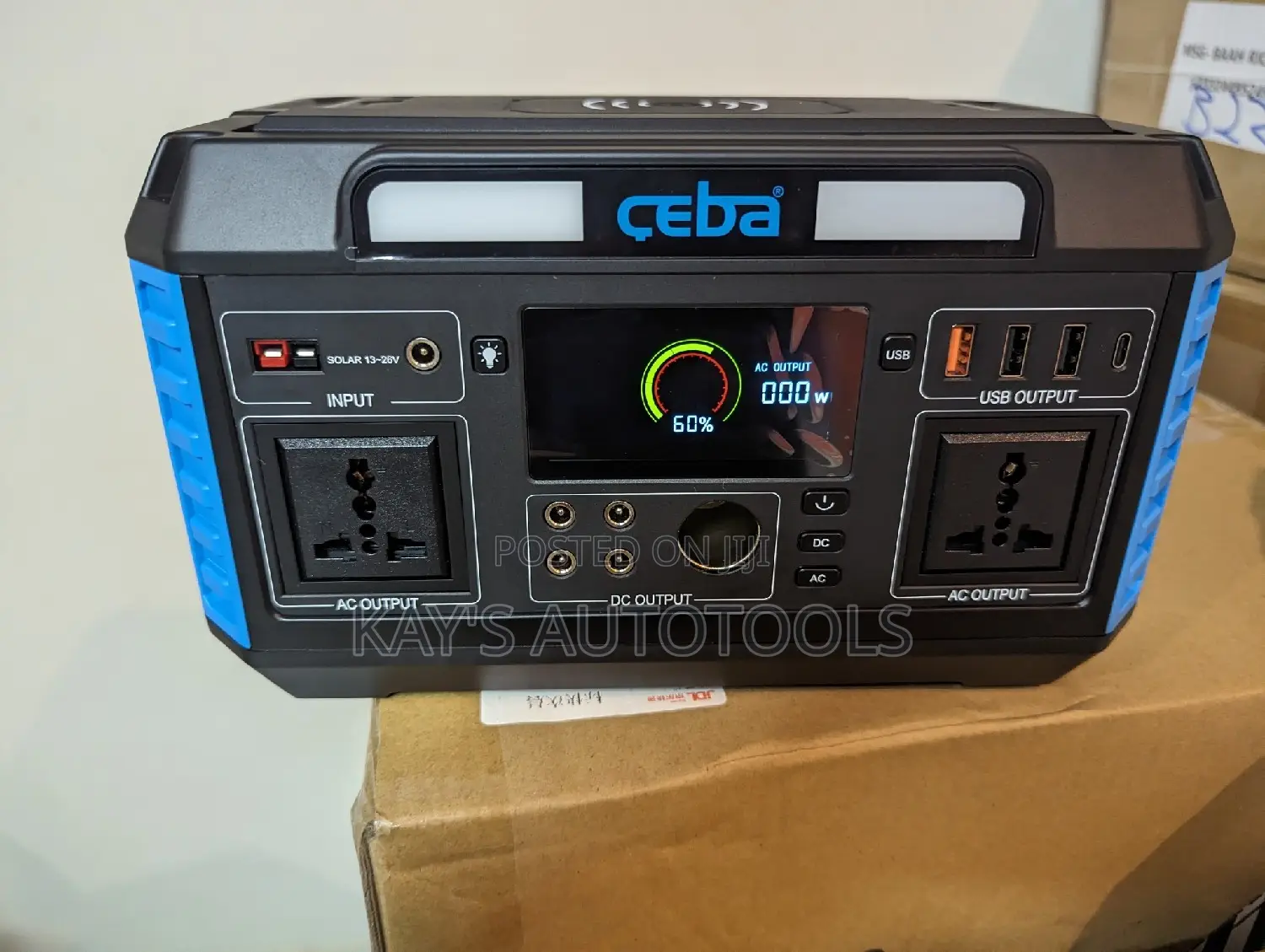 High Quality Powertank600 600w 520wh Portable Power Station