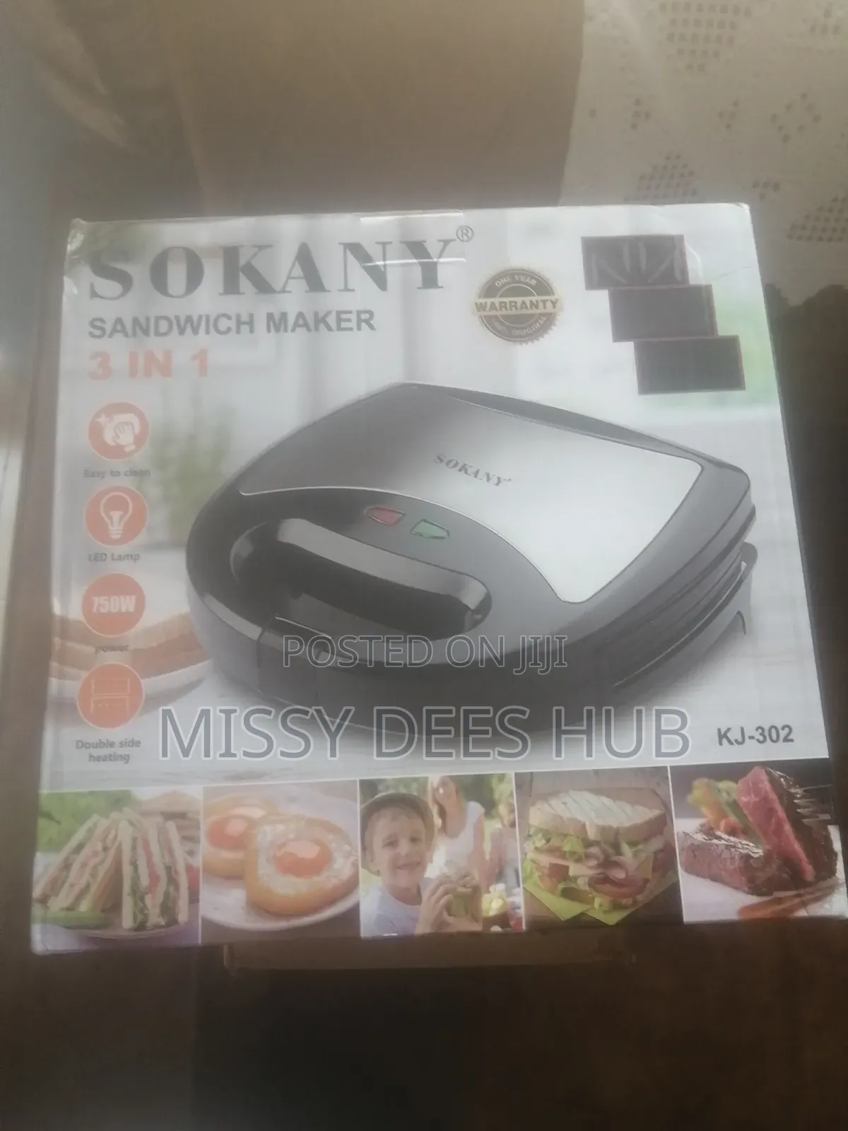 Sokany 3in1 Sandwich Maker