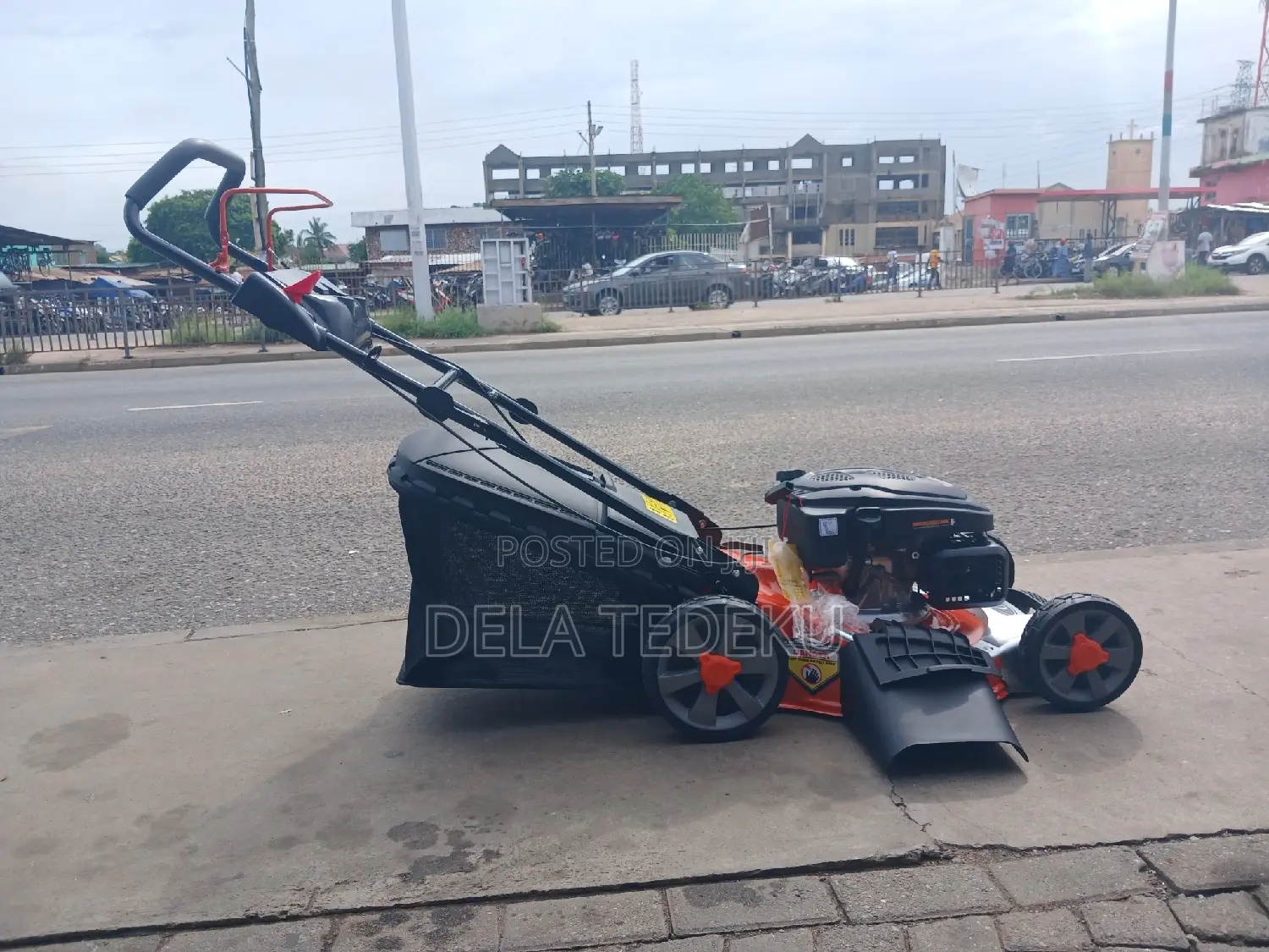 6.9hp C J Lawn Mower 166cc,/ at Caprice Bus Stop
