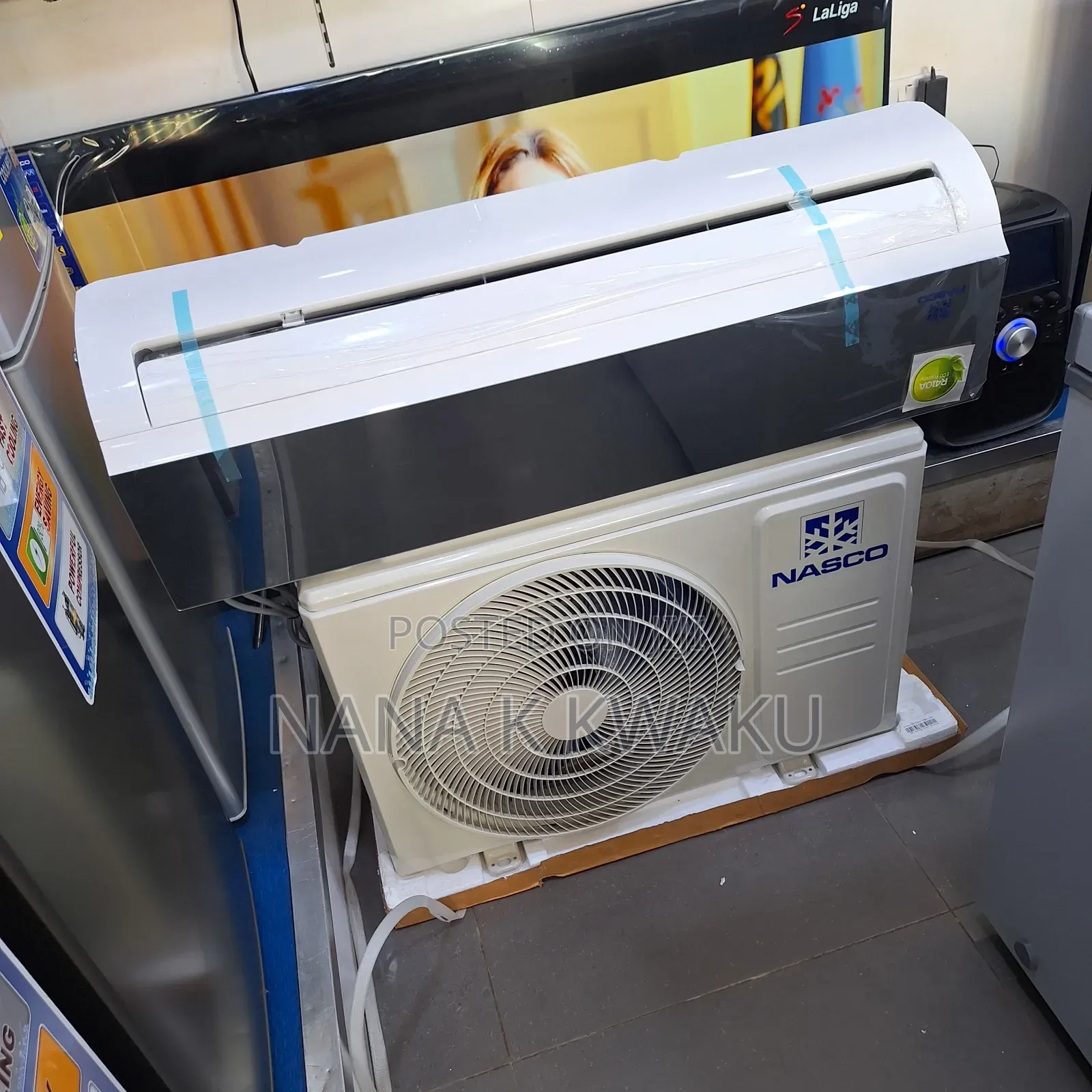 Black R410 Split Nasco 2.0hp Air Condition