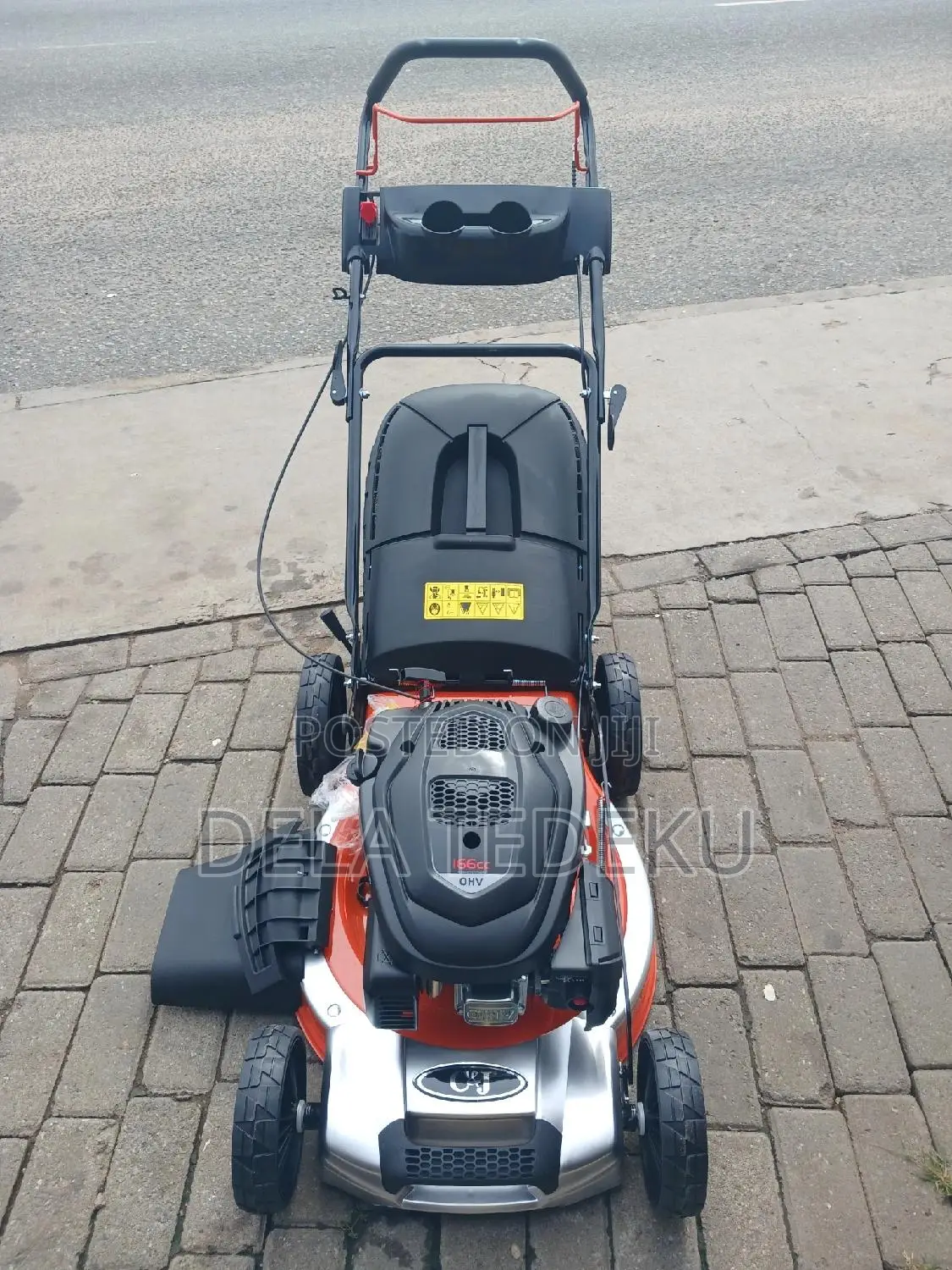 6.9hp C J Lawn Mower 166cc,/ at Caprice Bus Stop