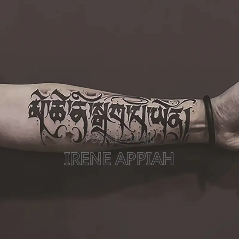 Sleeve Semi Permanent Tattoo Stickers