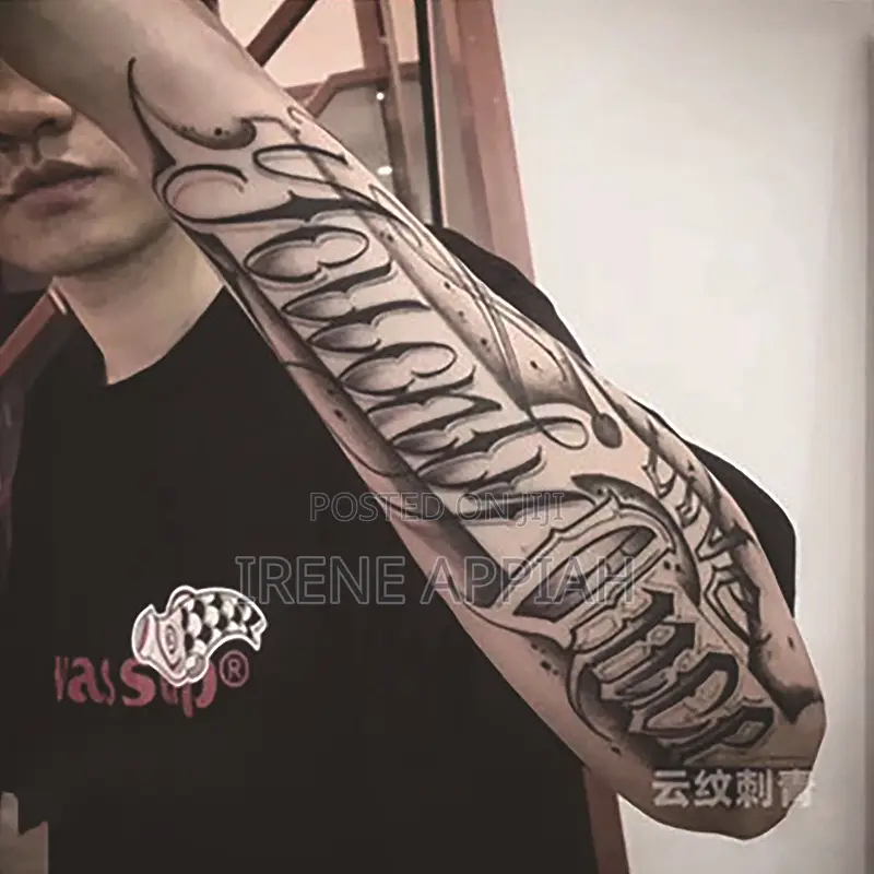 Sleeve Semi Permanent Tattoo Stickers
