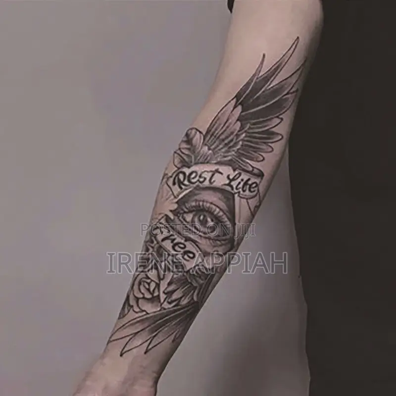 Sleeve Semi Permanent Tattoo Stickers