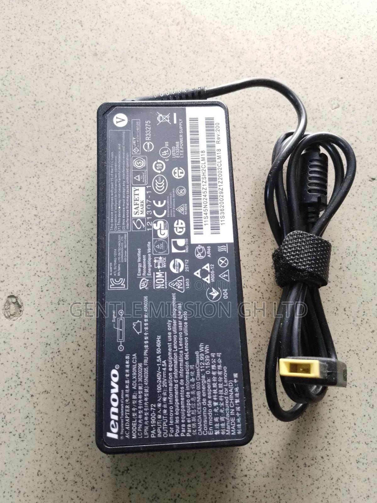 Lenovo USB Charger 20V 90W