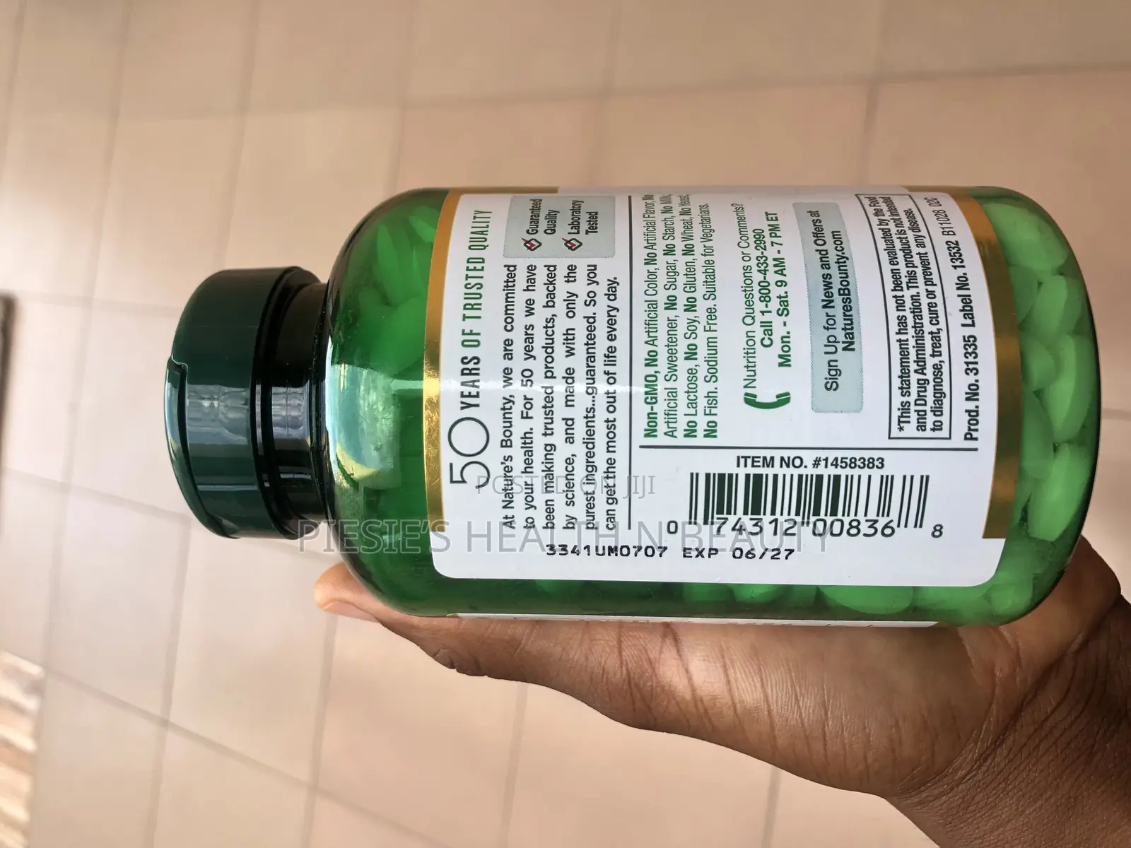 Nature's Bounty Zinc 50 Mg, 400caplets