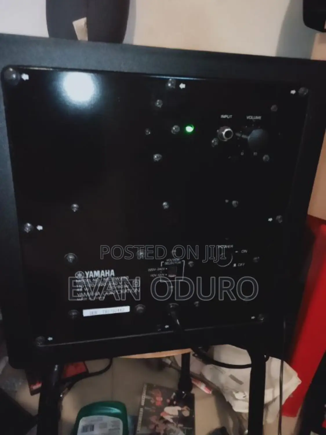 Powerful Yamaha Active Subwoofer Unique Built Advanced Tech