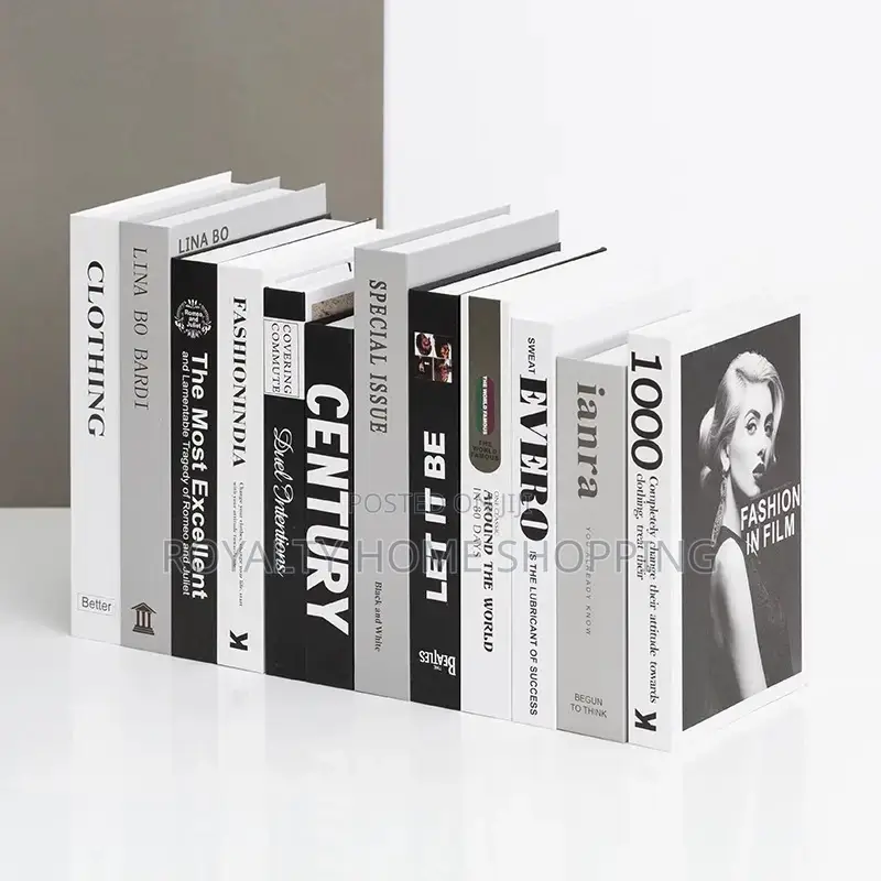 Faux Books for Decoration