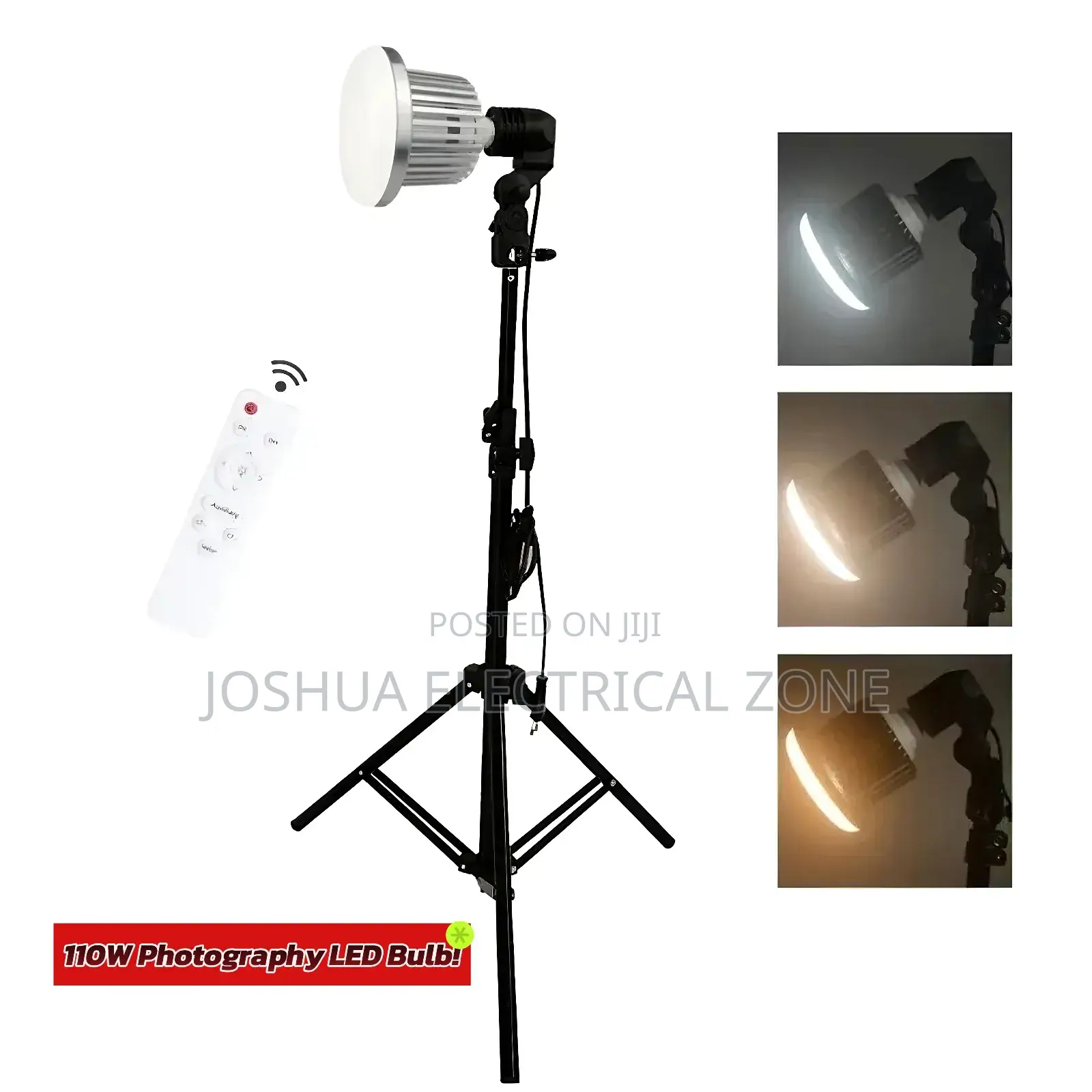 Photography Led 110w Bulb! With Remote Control E27 Fits