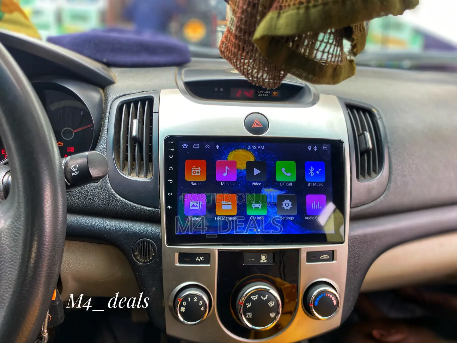 Kia Forte 2010 Original Android Stereo System Upgrade