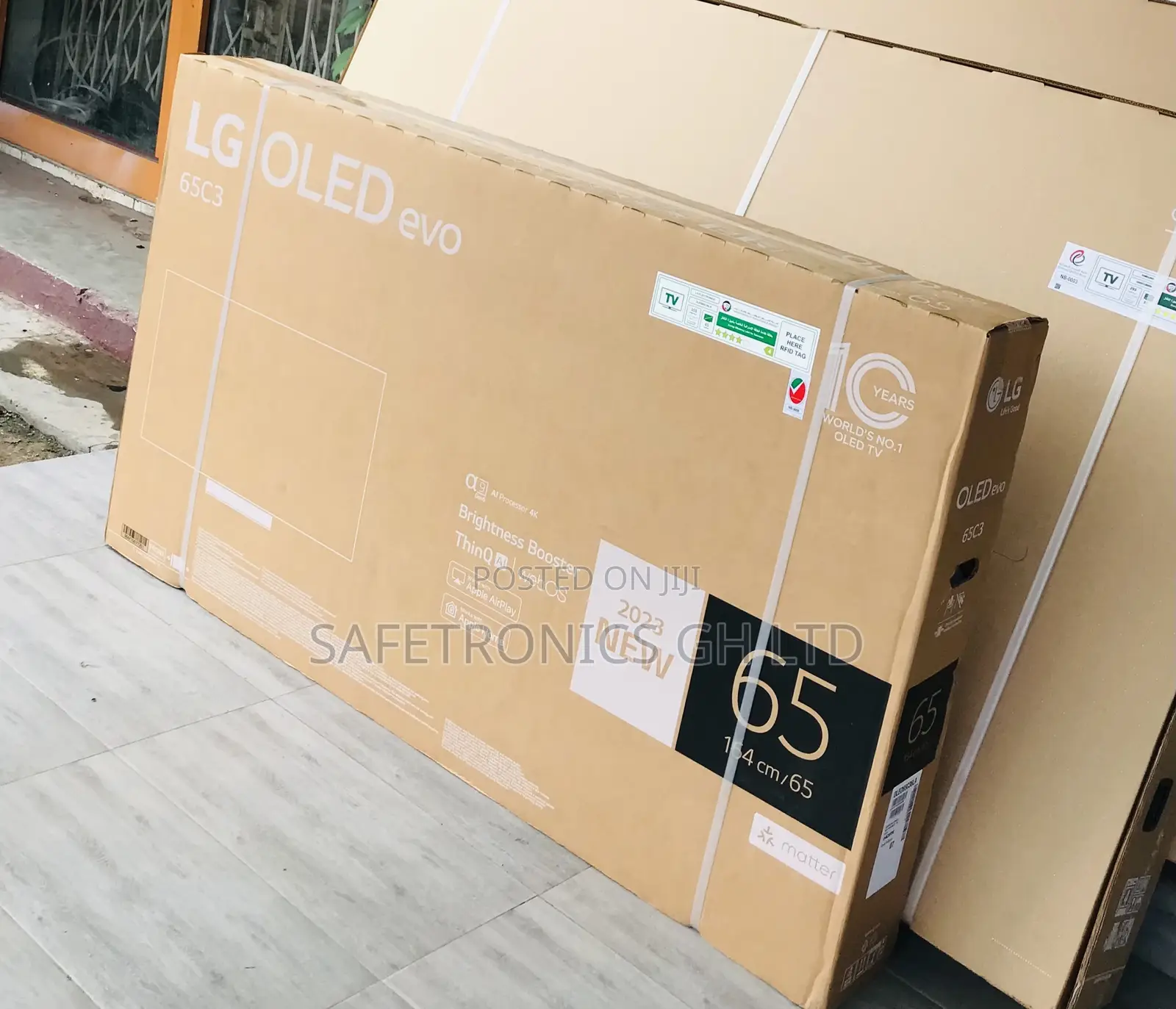 UHD Oled Smart 65C3 LG Crystal Glossy Television 