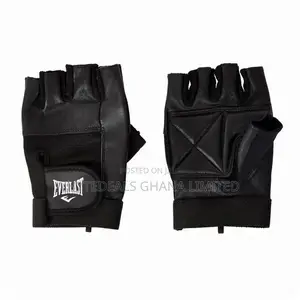 High-Quality Everlast Leather Gym Gloves-Comfort Durability